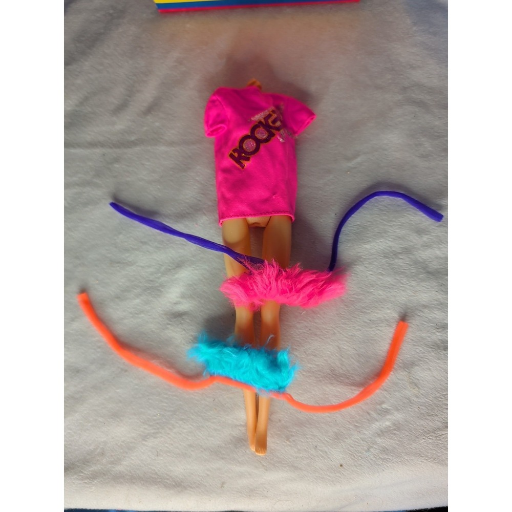 Vintage 1980s BARBIE AND THE ROCKERS Shirt And Hats